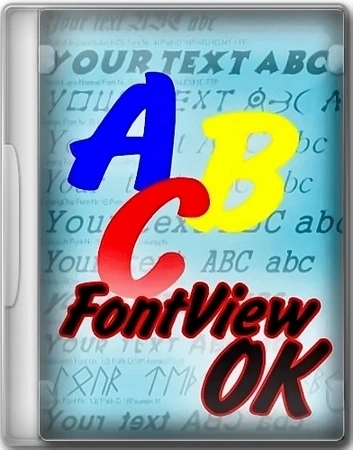 Адаптация шрифта FontViewOK 9.19 + Portable