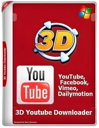 Анализ и загрузка видеофайлов 3D Youtube Downloader — Batch 2.15.6 by elchupacabra