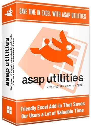 ASAP Utilities for Excel 8.3 Home and Student