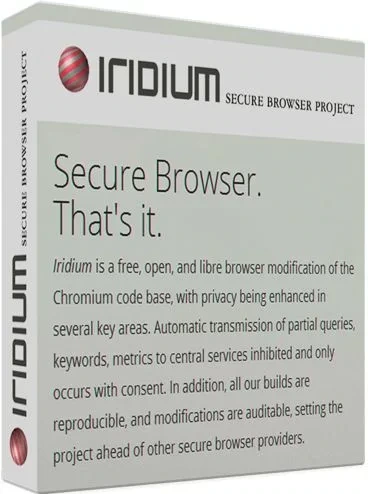 Безопасный браузер Iridium Browser 2021.12 + Portable