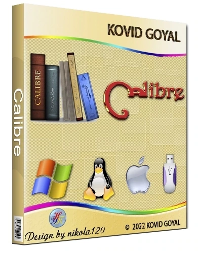 Библиотека на компьютере — Calibre 6.25.0 + Portable