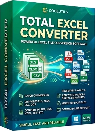 CoolUtils Total Excel Converter 7.1.0.129
