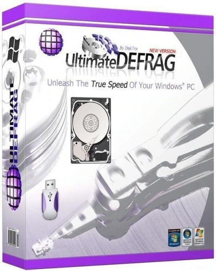 Дефрагментатор файлов на жестком диске — DiskTrix UltimateDefrag 6.1.2.0 RePack (& portable) by 9649