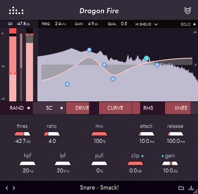 Denise Audio — Dragon Fire 1.0.0 VST, VST3, AAX (x32/x64)