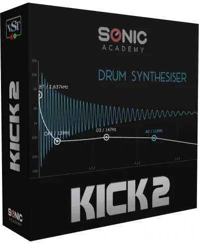 Драм-синтезатор Sonic Academy — KICK 2 1.1.4 VSTi, AAX (x86/x64) RePack
