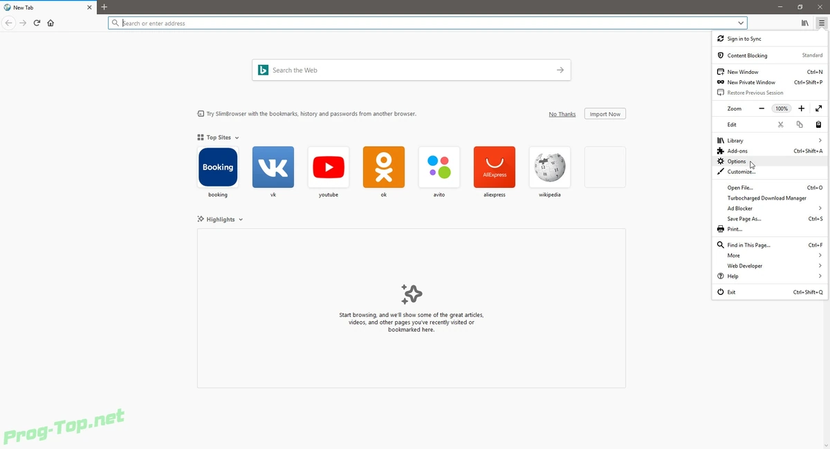Портативный браузер - SlimBrowser 14.0.0.0 + Portable — изображение 1