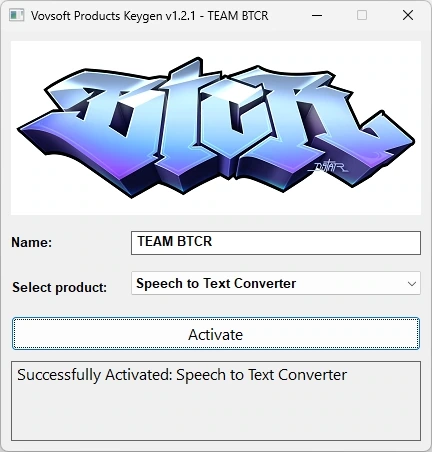 Преобразование речи в текст Vovsoft Speech to Text Converter 5.5 — изображение 1