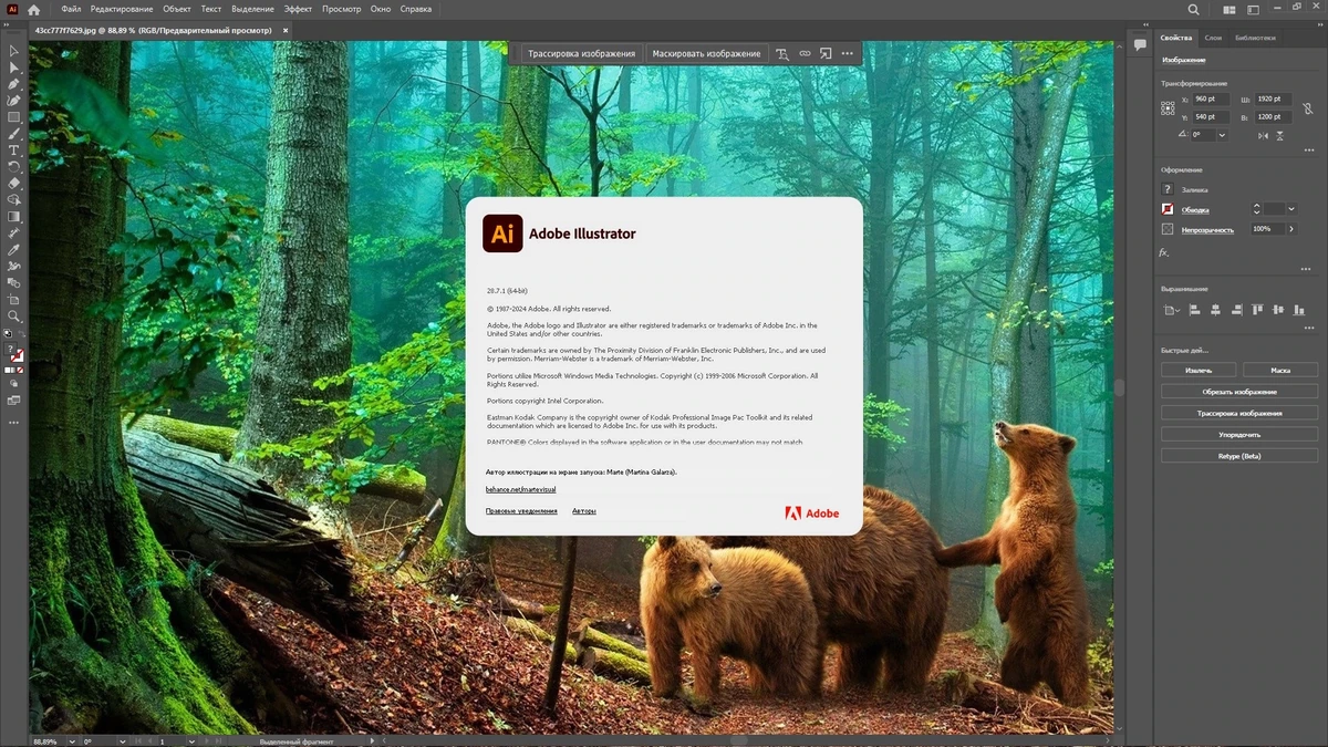 Продвинутый редактор графики Adobe Illustrator 2024 28.7.1.142 RePack by KpoJIuK — изображение 1
