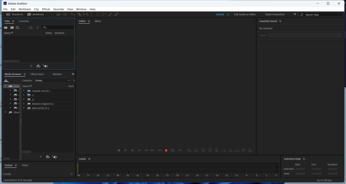 Профессиональный редактор звука - Adobe Audition 2024 24.2.0.83 RePack by KpoJIuK — изображение 1