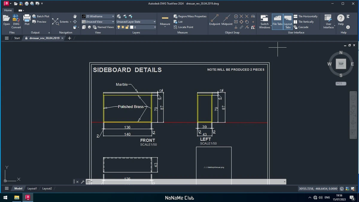 Просмотр DWG и DXF файлов Autodesk DWG TrueView 2024 U.61.0.0 — изображение 1
