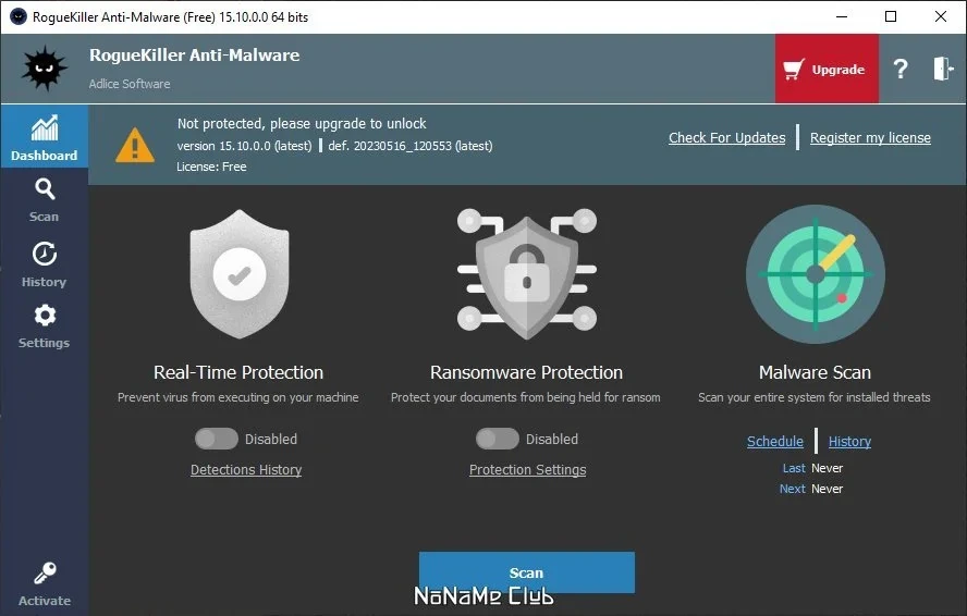 Проверка ПК на вирусы RogueKiller Anti-Malware 15.10.0 + Portable — изображение 1