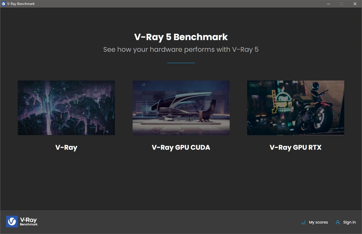 Проверка производительности ПК V-Ray benchmark 5.02.01 — изображение 1