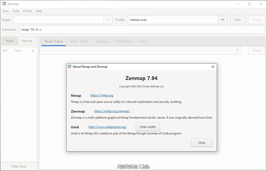 Проверка сетевой защиты Nmap 7.94 — изображение 1