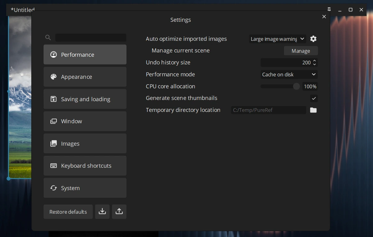 PureRef 2.1.3 + Portable — изображение 1