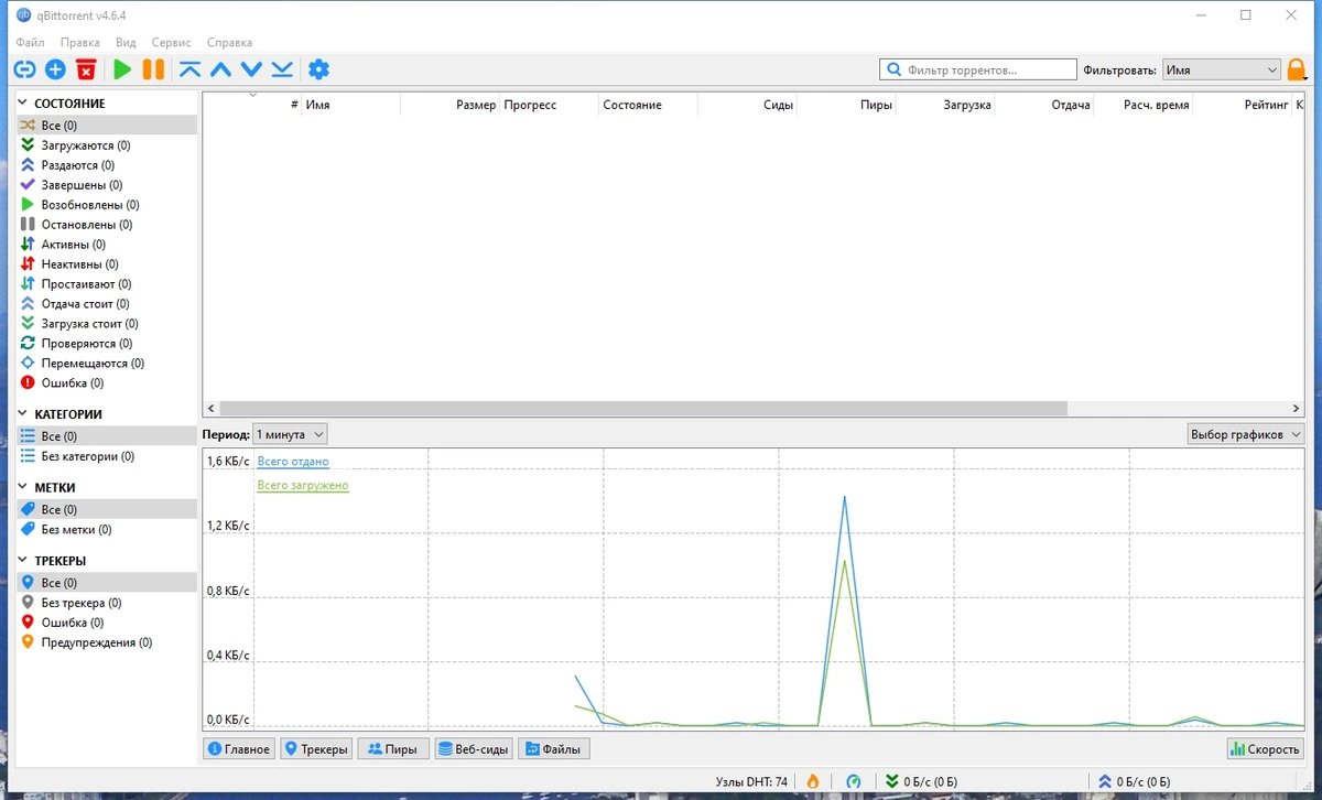 qBittorrent 4.6.4 (x64) Полная + Портативная версии by Dodakaedr — изображение 1