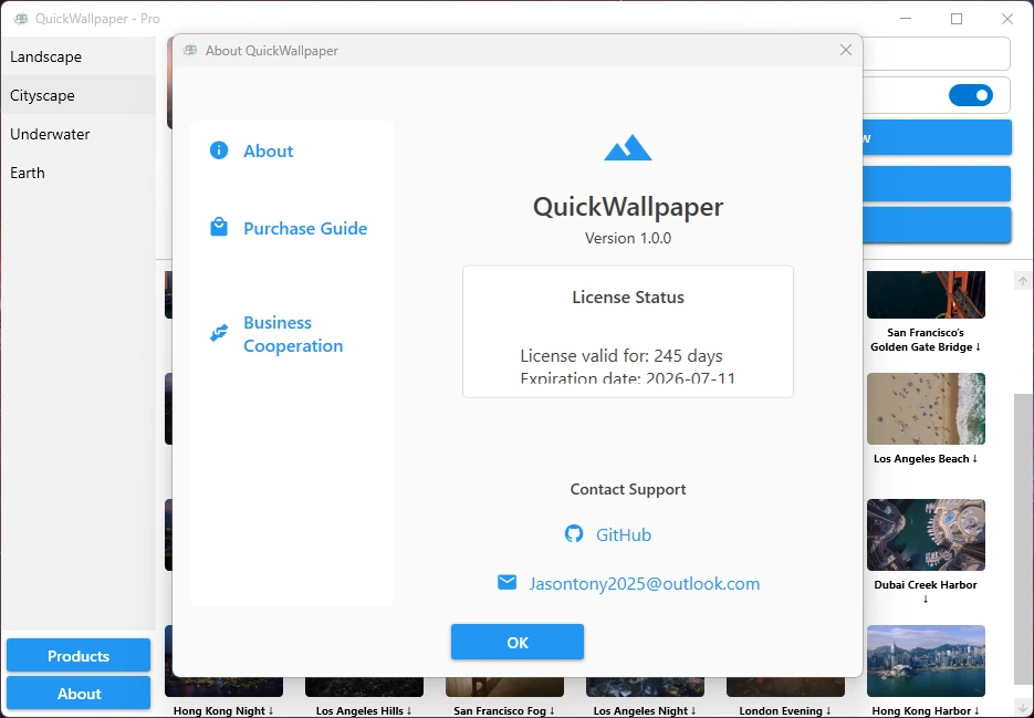 QuickWallpaper Pro 1.0.0 — изображение 1