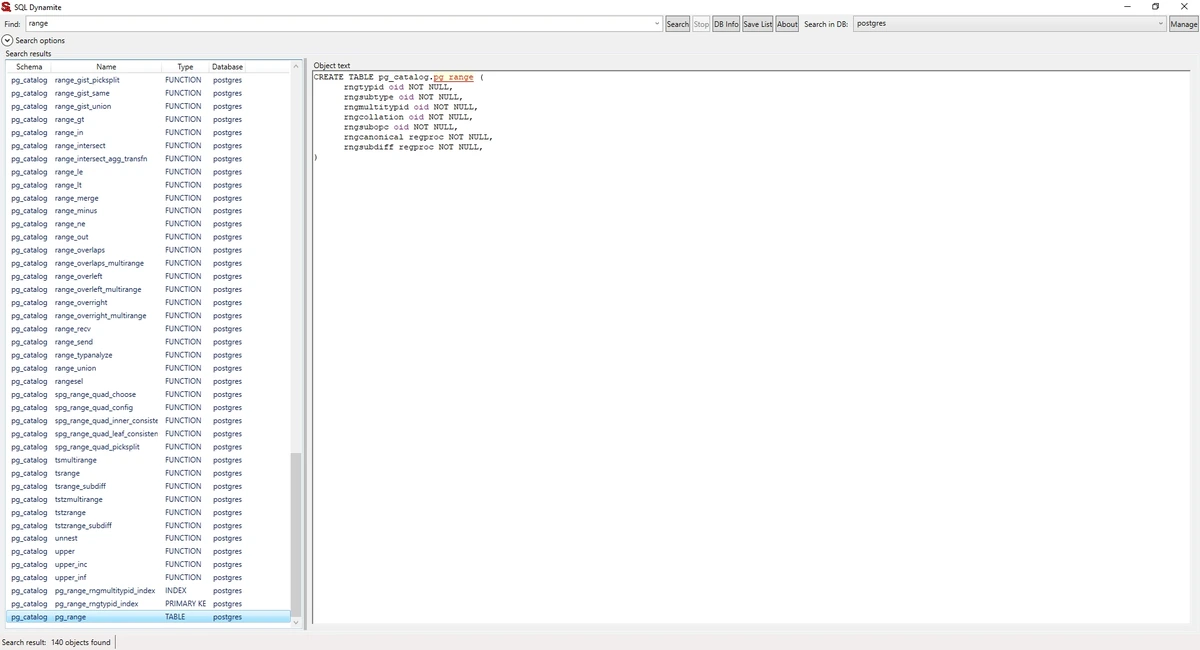 Работа с базами данных - SQL Dynamite 2.5.2.1 — изображение 1