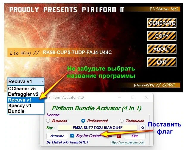 Recuva Professional / Business / Technician 1.53.2083 — изображение 1