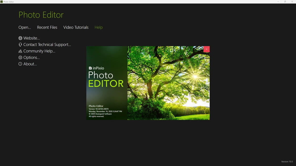 Редактирование фото в один клик InPixio Photo Editor 10.5.8103 by FC Portables — изображение 1