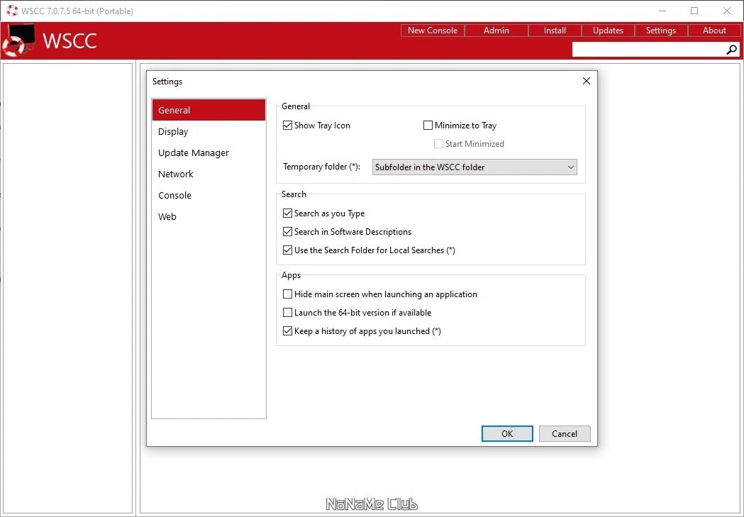 WSCC (Windows System Control Center) 7.0.7.5 + Portable — изображение 1