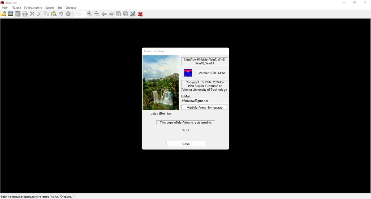 Редактор графики IrfanView 4.70 + Plugins — изображение 1