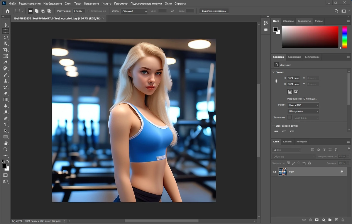 Редактор изображений - Adobe Photoshop 2024 25.5.0.375 RePack by KpoJIuK — изображение 1