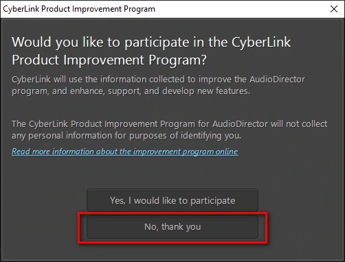 Редактор многоканального звука CyberLink AudioDirector Ultra 2026 16.5.6525.0 — изображение 1