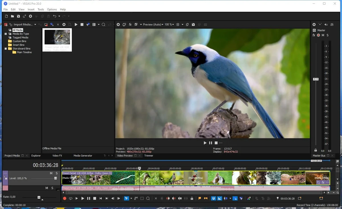 Редактор мультимедиа - MAGIX Vegas Pro 20.0 Build 326 RePack by KpoJIuK — изображение 1