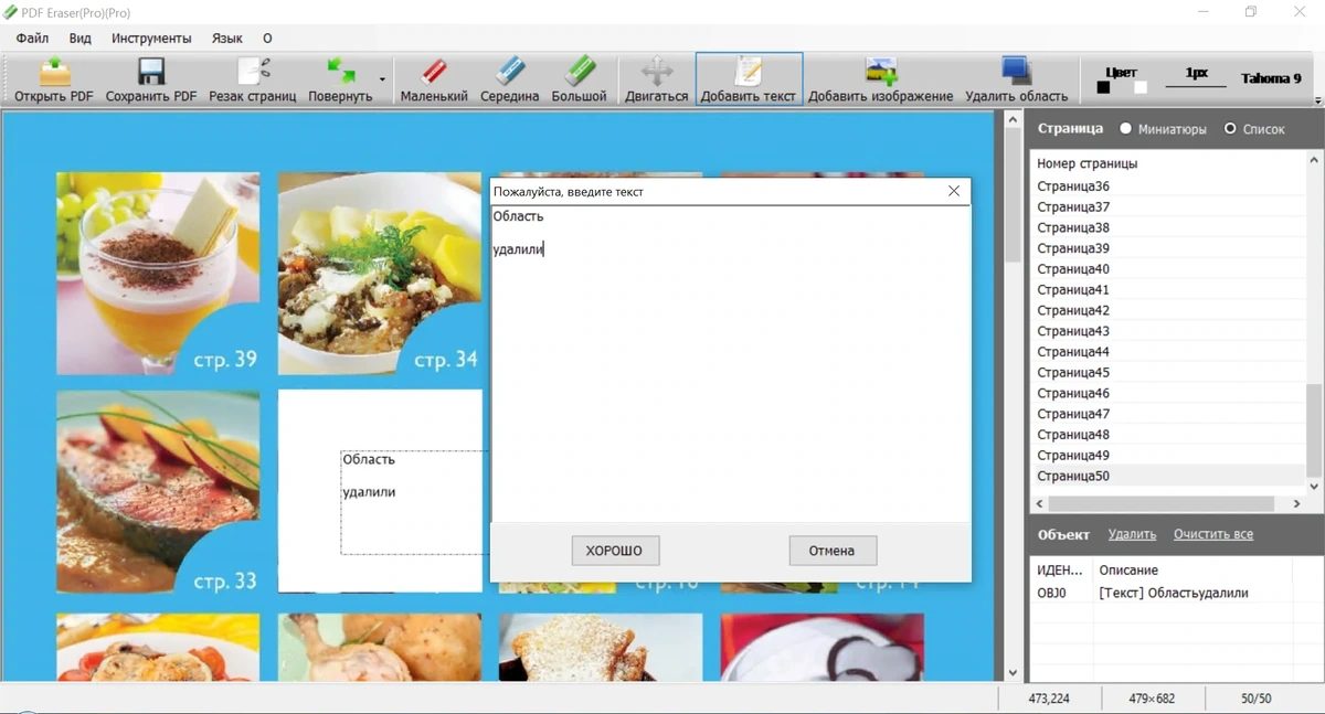 Редактор PDF файлов PDF Eraser Pro 1.9.8.2 Portable by Spirit Summer — изображение 1