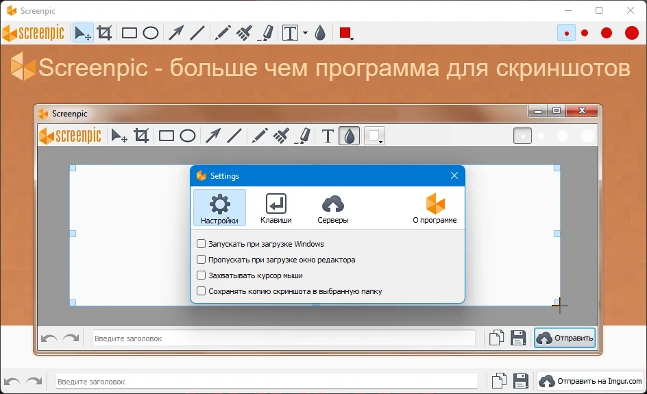 Screenpic 0.15.2 — изображение 1