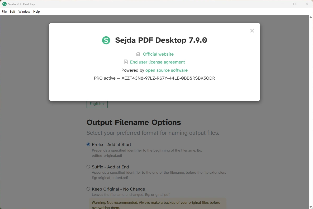 Sejda PDF Desktop Pro 7.9.0 — изображение 1