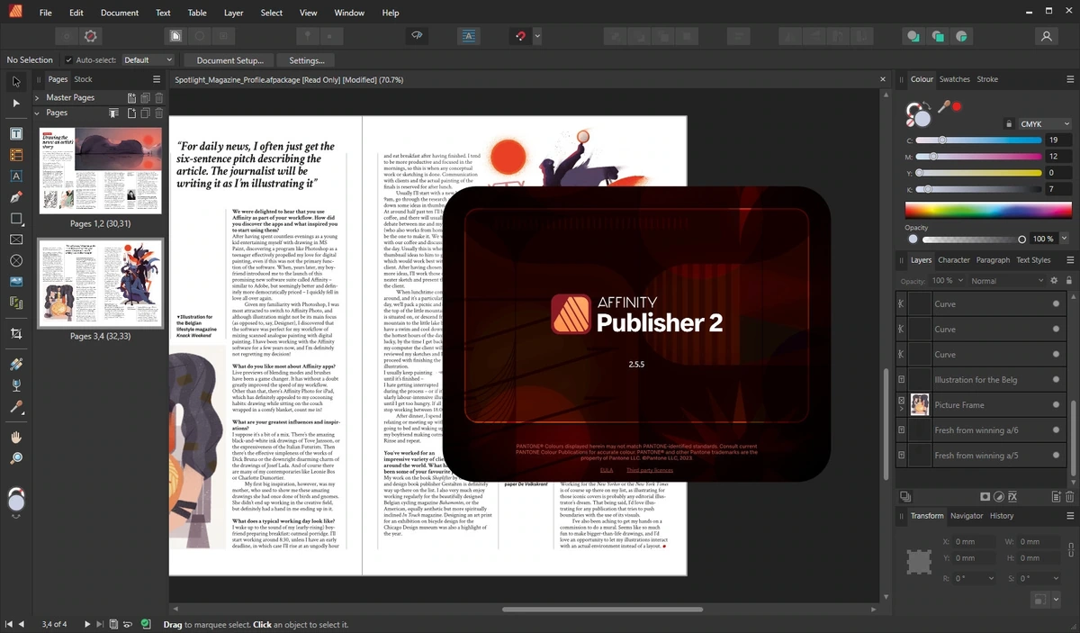 Комбинирование изображений и графики Serif Affinity Publisher 2.5.5.2636 Полная + Портативная версии by elchupacabra — изображение 1