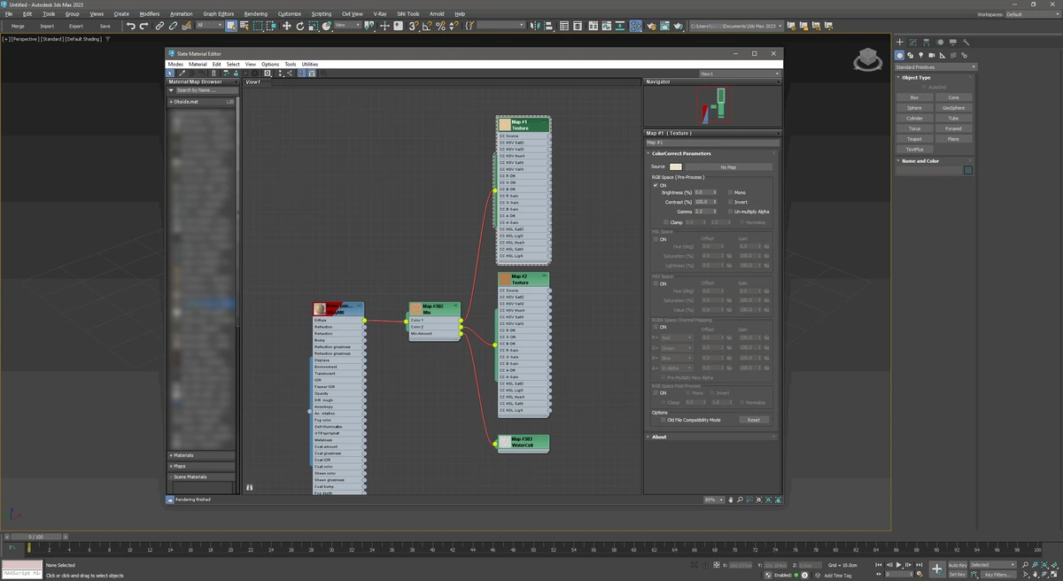 Шейдер для коррекции цвета ColorCorrect for 3ds Max 1 - 2024 — изображение 1