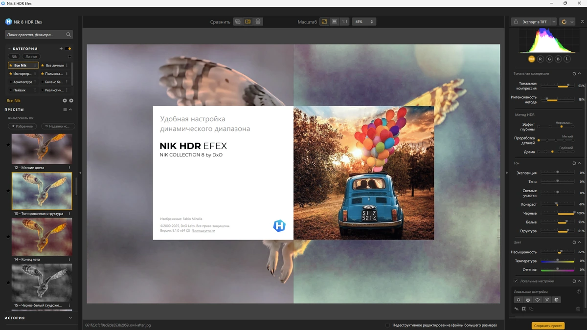 Шикарные плагины для фотошоп Nik Collection by DxO 8.1.2 — изображение 1