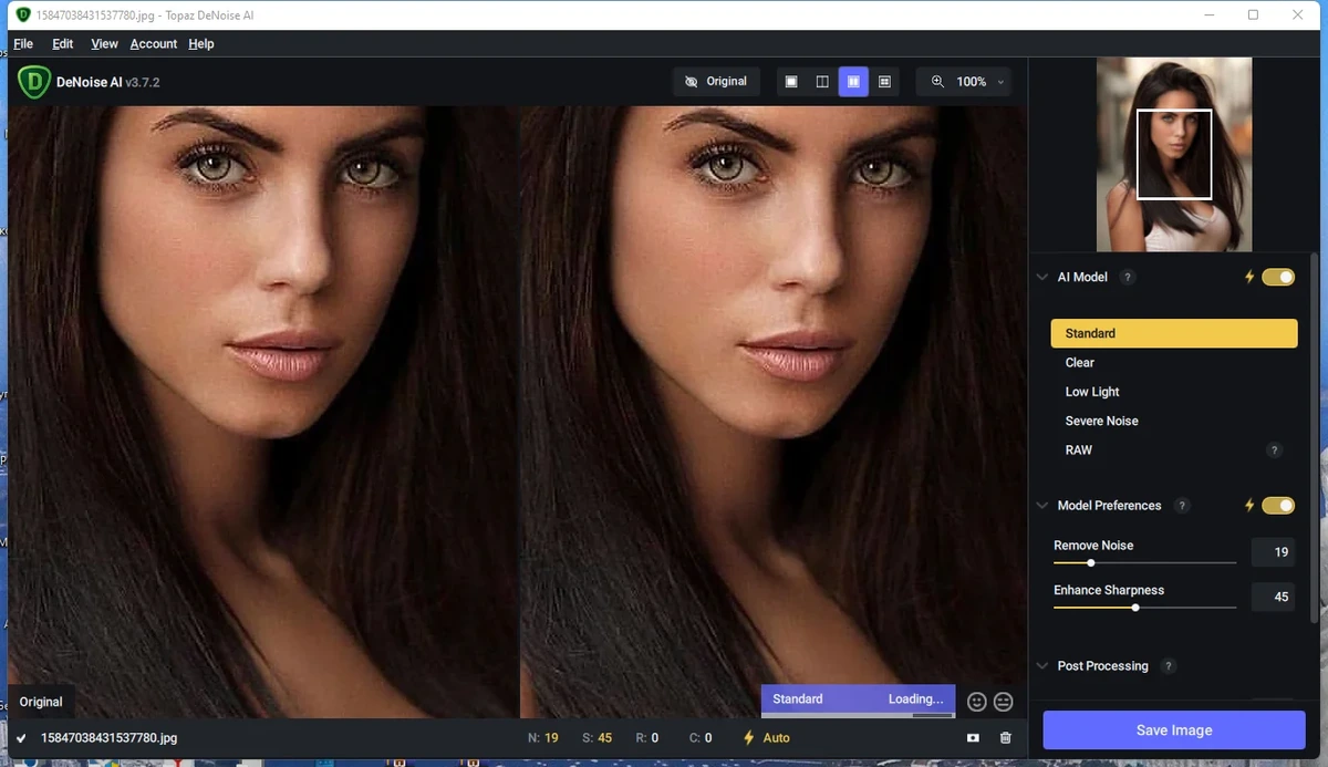 Шумоподавление для фото - Topaz DeNoise AI 3.7.2 (x64) RePack (& Portable) by elchupacabra — изображение 1