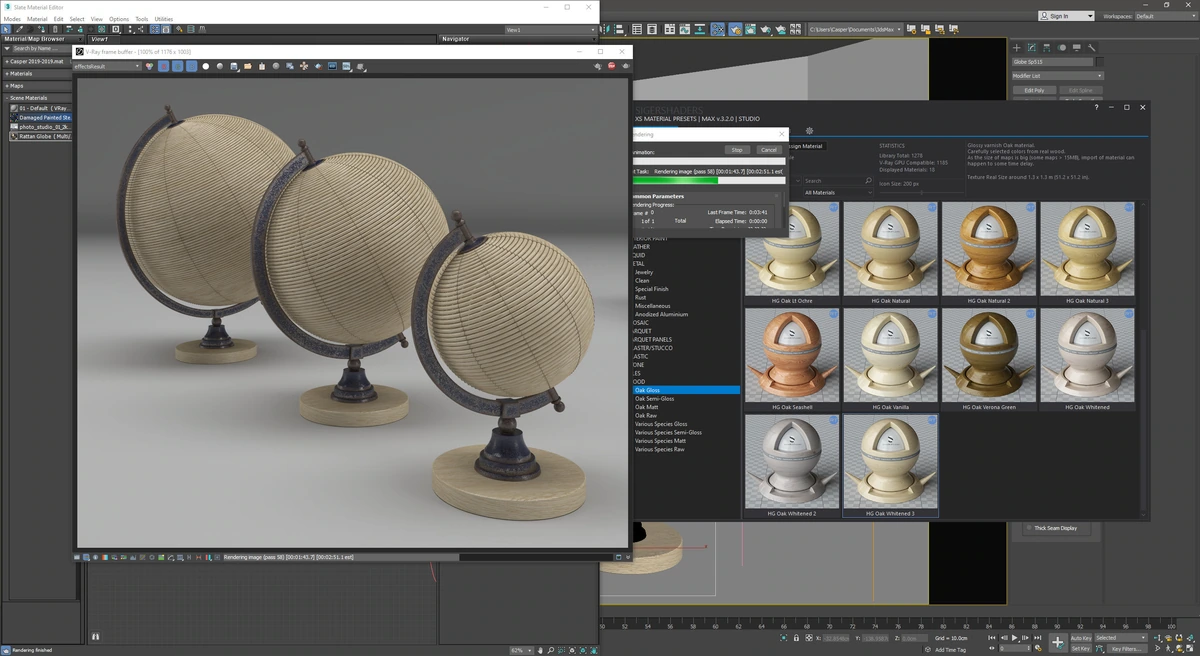 SIGERSHADERS XS Material Presets Studio 3.2.0 — изображение 1
