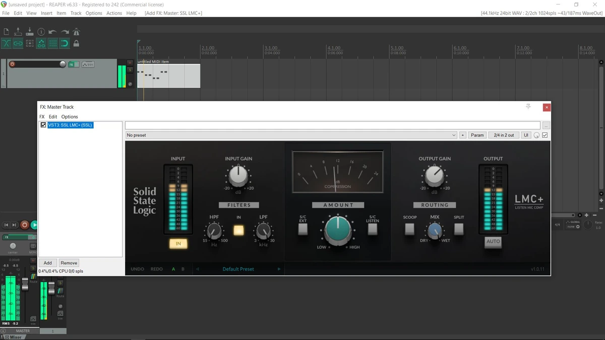 Solid State Logic - LMC+ 1.0.0.11 VST, VST3, AAX (x64) RePack by RET — изображение 1