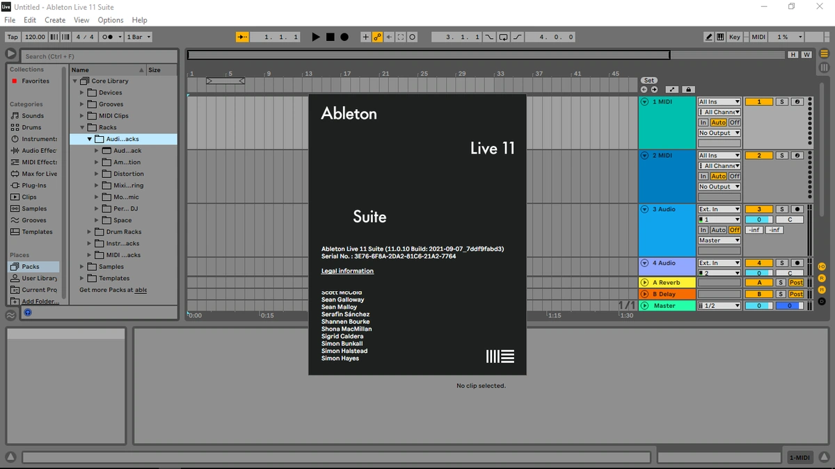 Создание и исполнение музыки - Ableton - Live Suite 11.0.10 (x64) — изображение 1