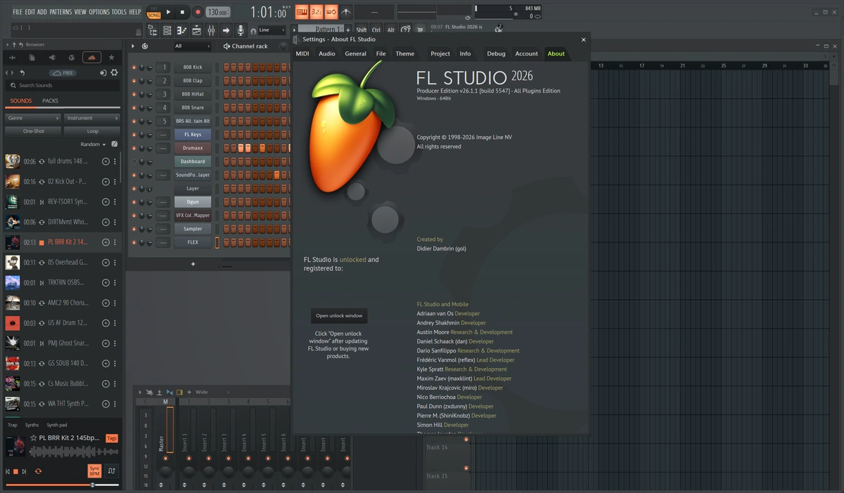 Создание музыкальных композиций FL Studio Producer Edition 26.1.1.5547 All Plugins Edition & FLEX Pack — изображение 1