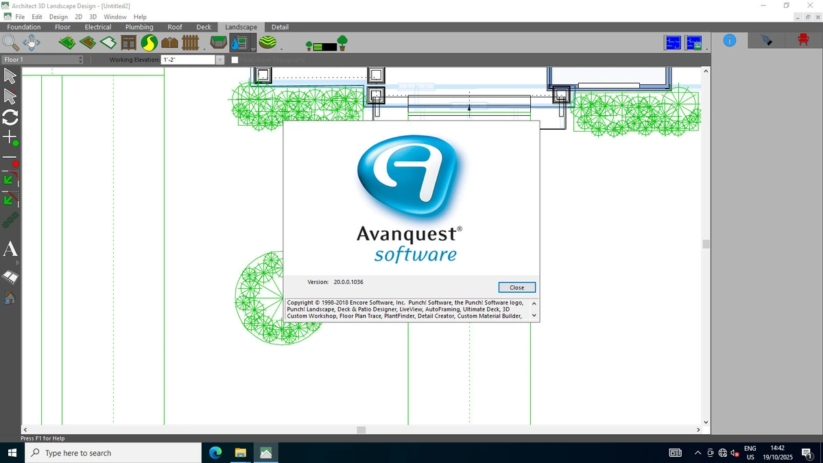 Avanquest Architect 3D Landscape Design 20.0.0.1036 — изображение 1