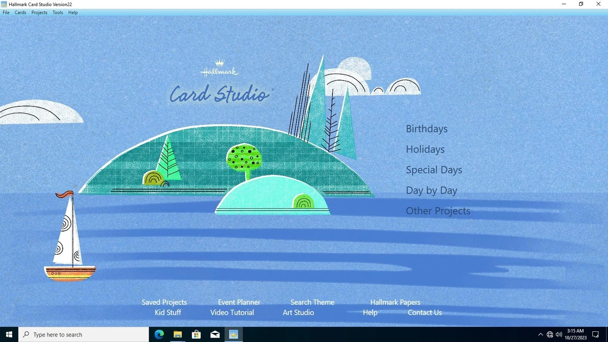 Создание открыток Hallmark Card Studio 2022 Deluxe 22.0.1.2 — изображение 1