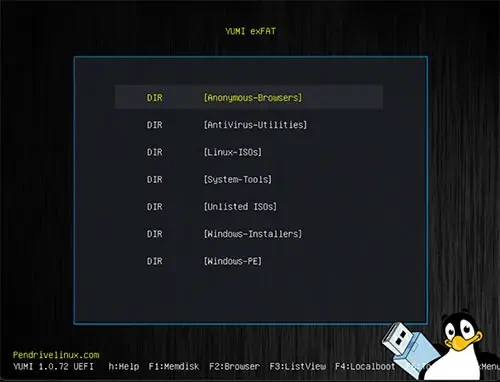 Создание загрузочных носителей Your Universal MultiBoot Installer exFAT (BIOS & UEFI USB Boot) 1.0.3.6 Portable — изображение 1