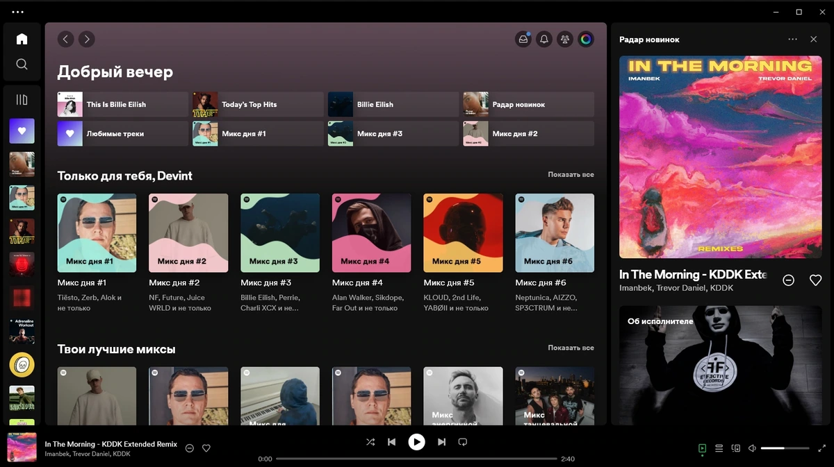 Spotify Web-Portable by DVLZ 2.3 — изображение 1