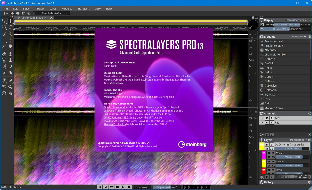Steinberg - SpectraLayers Pro 13.0.10.449 — изображение 1