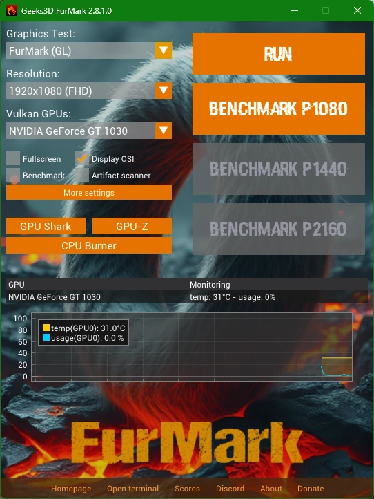 Стресс тест видеокарт FurMark 2.8.1.0 + Portable — изображение 1
