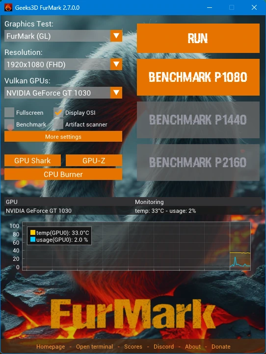 Стресс-тестирование видеокарт FurMark 2.7.0.0 + Portable — изображение 1