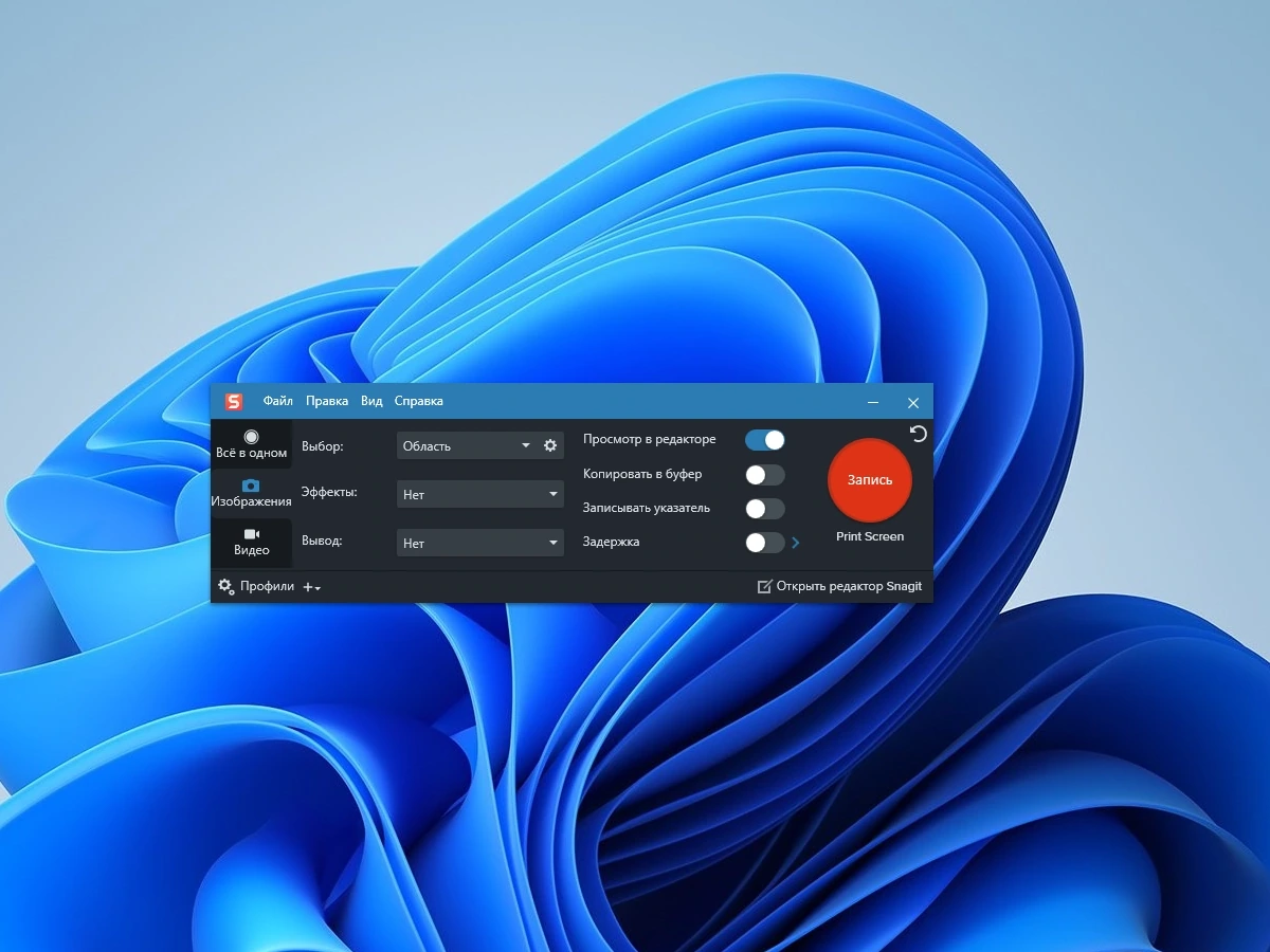 TechSmith Snagit 2024.1.1 build 1964 (x64) RePack by elchupacabra — изображение 1