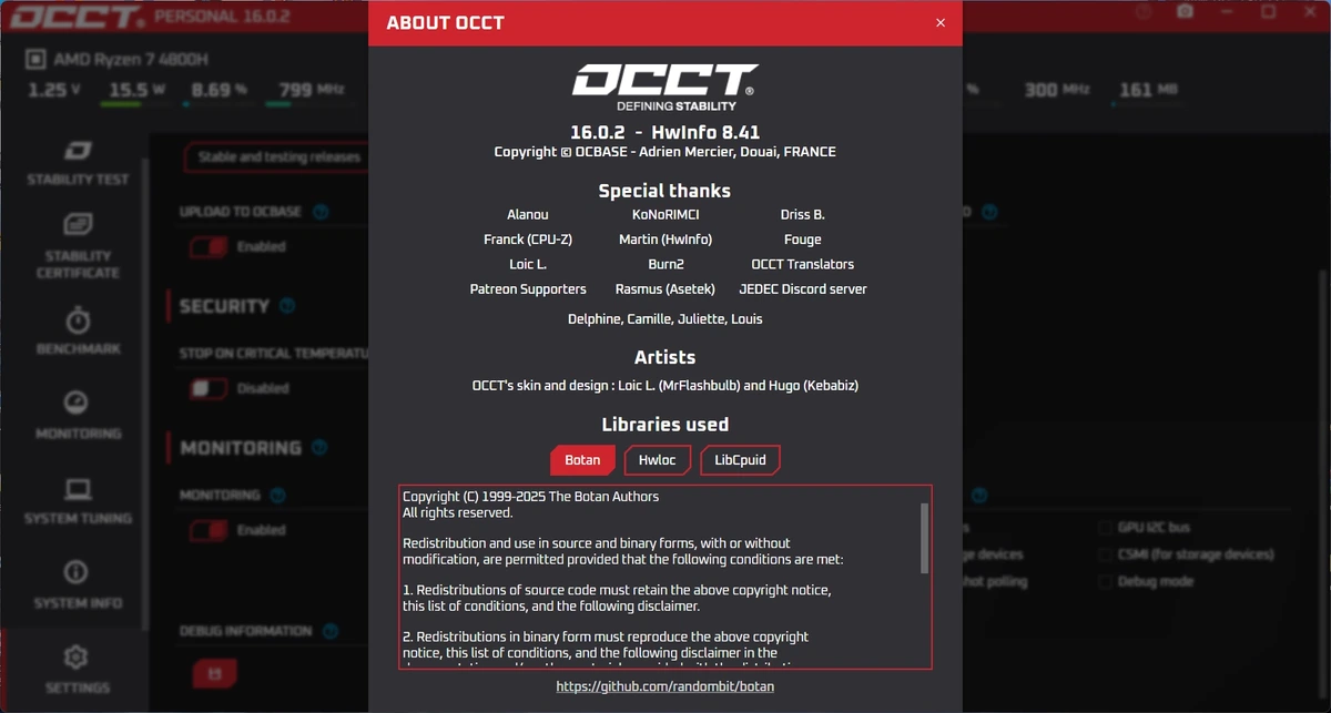 Тестирование видеопроцессора OCCT 16.0.2 Portable — изображение 1