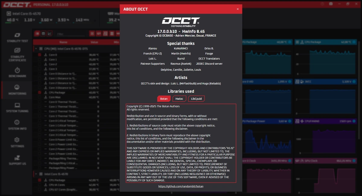 Тестирование видеокарт OCCT 17.0.0.b10 Beta Portable — изображение 1
