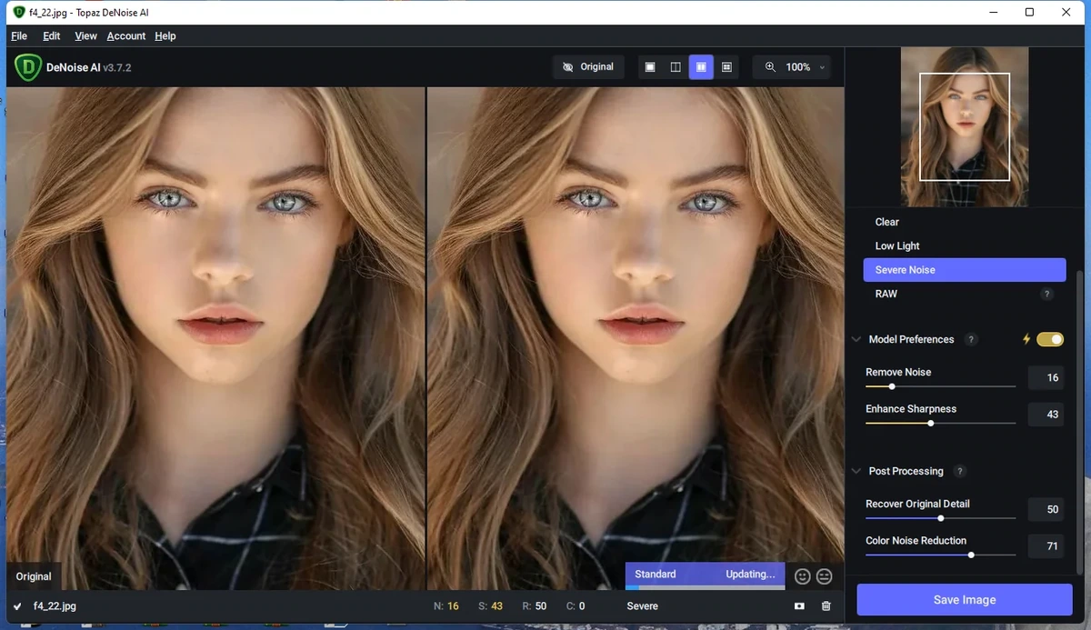 Topaz DeNoise AI исправление качества фото 3.7.2 RePack by KpoJIuK — изображение 1